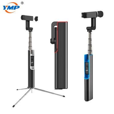 360 Degree Auto Rotation Wireless Bluetooth Selfie Stick Tripod for Android iPhone all Mobile Phones Arm Selfie Stick Tripod