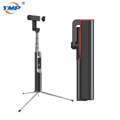 360 Degree Rotating Extendable Selfie stick Tripod with Wireless Bluetooth Remote Aluminum Alloy Mobile Phone Tripod  5 in 1