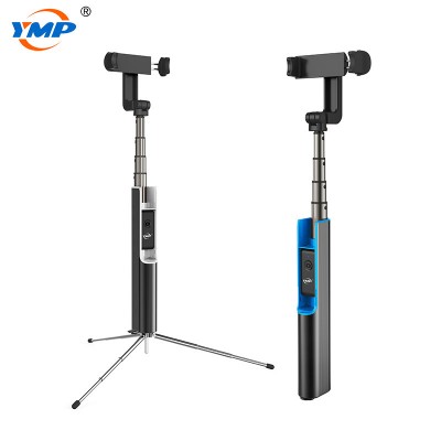 2020 New Made in China Aluminium Monopod Bluetooth Selfie Stick Tripod for Iphone/Huawei/Xiaomi/Samsung